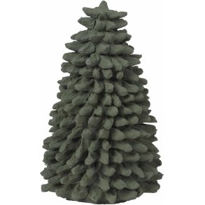 Broste Copenhagen Pulp Juletræ H21 cm, Thyme
