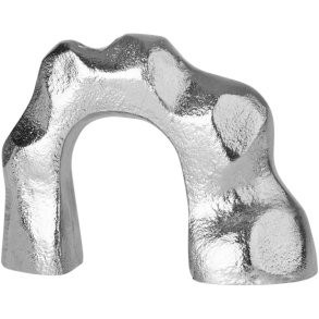 Broste Copenhagen Lumos Lysestage H7 cm, Sølvfinish