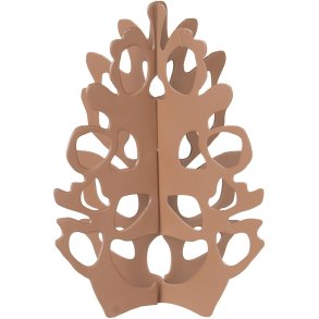 Broste Copenhagen Cone Juletræ Ø10 cm, Caramel Brown