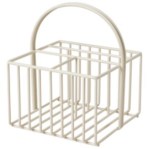 Broste Copenhagen Vietta Servietholder, Rainy Day Grey