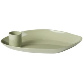 Broste Copenhagen Mie Lysestage H3 cm, Desert Sage