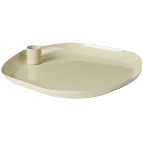 Broste Copenhagen Mie Lysestage H3 cm, Castle Beige