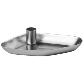 Broste Copenhagen Mie Lysestage 10 cm, Sølvfinish