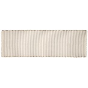 Broste Copenhagen Elouise Bordløber 41,5x140 cm, Off White/Fungi Grey