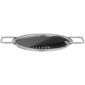 Eva Trio Hældelåg Ø16 cm, Sort/Stål