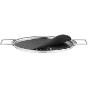 Eva Trio Hældelåg Ø20 cm, Sort/Stål