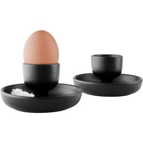 Eva Solo Nordic Kitchen Æggebæger 2 stk. H6 cm, Sort