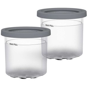 Ninja Creami Dessertbeholder 2 stk. 470 ml, Grå