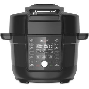 Instant Pot Duo Crisp m. Ultimate Låg 13-i-1 Airfryer, Sort