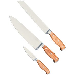 Hâws Santo Chef Knivsæt 3 Dele, Eg