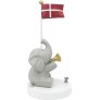 Elefant m. Trompet & Mus