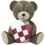 Bamse m. Flettet Hjerte