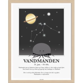 KIDS by FRIIS Plakat Vandmanden A3