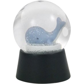 KIDS by FRIIS Snekugle Hval H6 cm, Sort