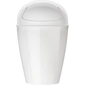 Koziol DEL Recycled Skraldespand 5 L, Hvid