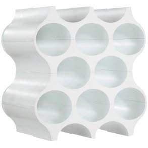 Koziol SET-UP Vinreol 36,4x35,3 cm, Cotton White