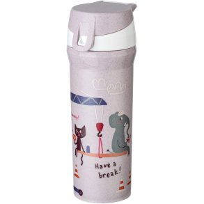 Koziol STAN Trucks Vandflaske 500 ml, Organic Purple Grey