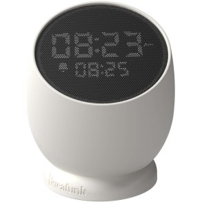 Kreafunk Bell Vækkeur Ø10,2 cm, Hvid