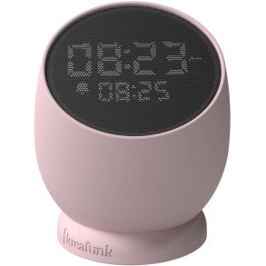 Kreafunk Bell Vækkeur Ø10,2 cm, Lyserød