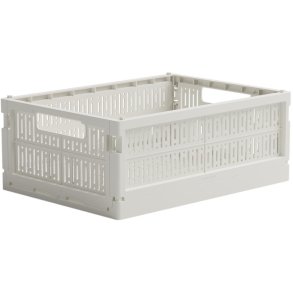 made crate Midi Foldekasse 24x34 cm, Milk