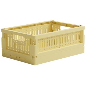 made crate Mini Foldekasse 17x24 cm, Lemon Cream