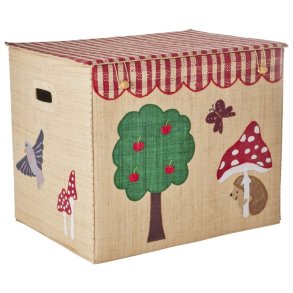 RICE Opbevaringskasse 47x28 cm, Natur