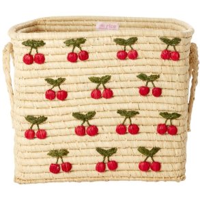 RICE Kurv H25 cm, Cherry