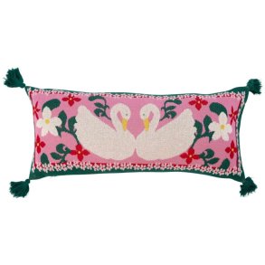 RICE Pude 70x35 cm, Pink