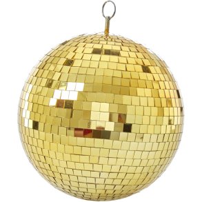 RICE Diskokugle Ø25 cm, Guld