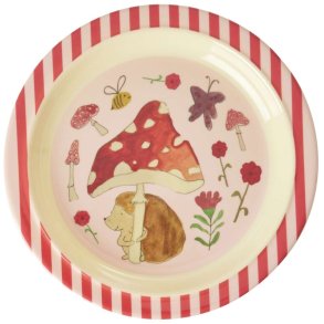 RICE Tallerken 22 cm, Pink