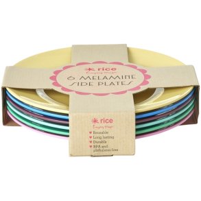 RICE Tallerken 6 stk Ø20 cm, Show Your True Colors
